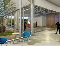 Photo of proposed Student Success Center