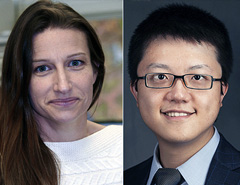 Photo new faculty members, Casey and Rui-Zhong