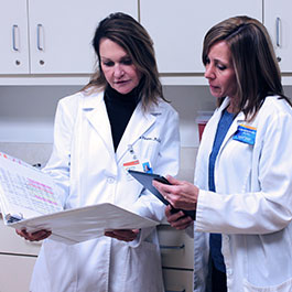 Kent State College of Nursing to Launch Redesigned Ph.D. in Nursing Program - two doctors standing near each other