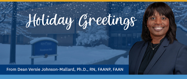 Holiday Greetings from Dean Versie Johnson-Mallard