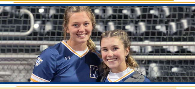 Image of Golden Flashes Softball players, including Kylie Ringler