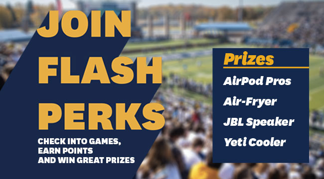 join Flash Perks Check into games earn points and win great prizes. Prizes include airpod pros, air fryer, JBL speaker and yeti cooler