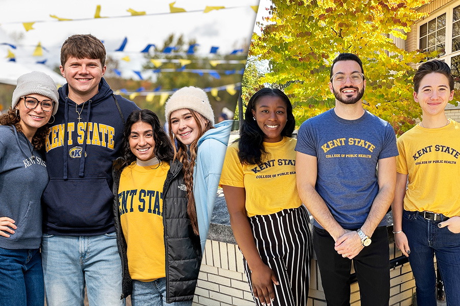 ������ students standing together on campus - 2025 Generosity Report